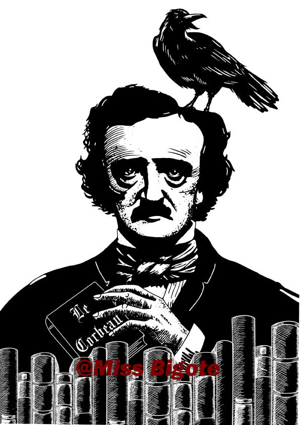 Illustration Edgar Allan Poe