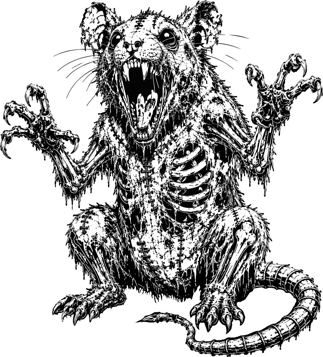 Illustration Rat de la Peste