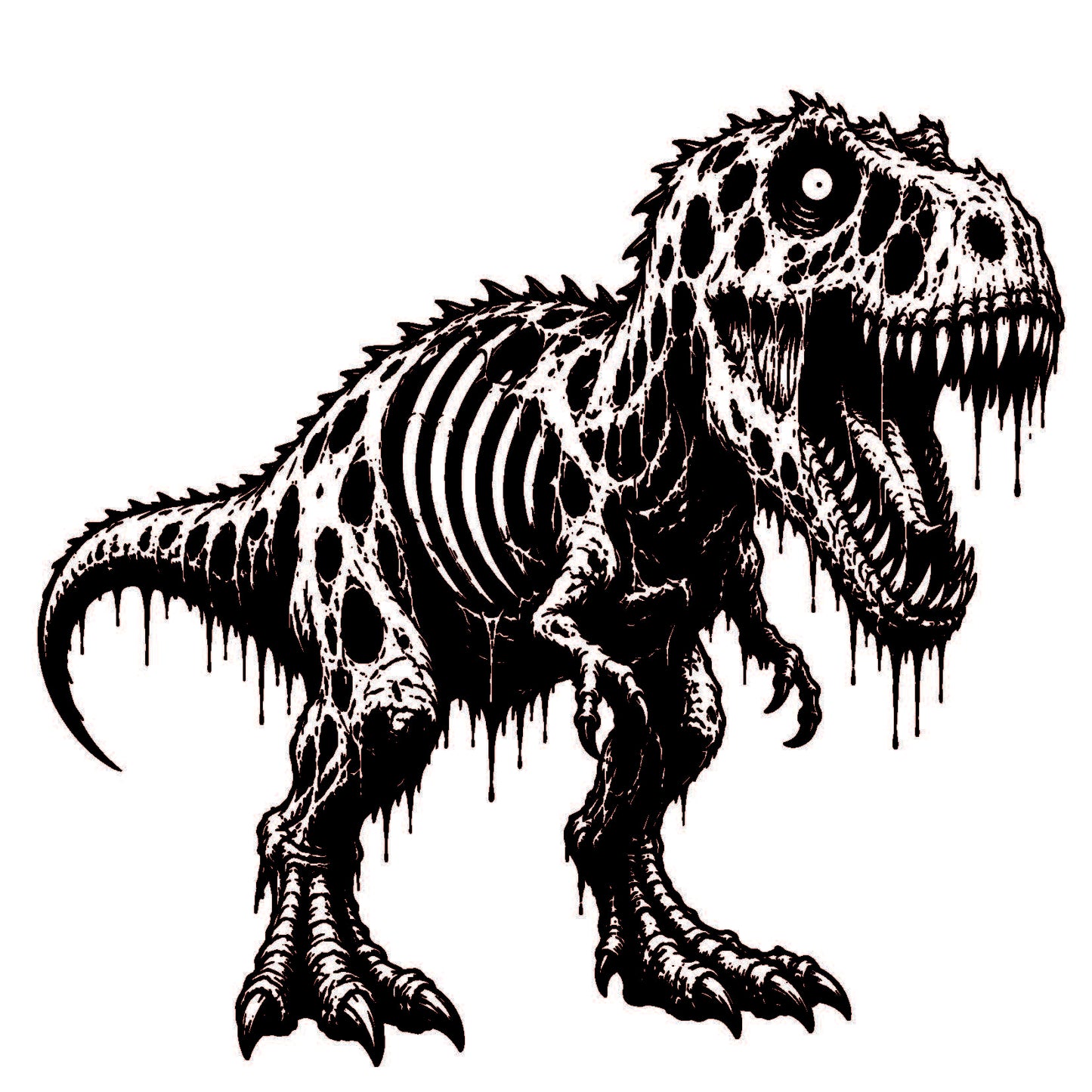 Illustration t-rex