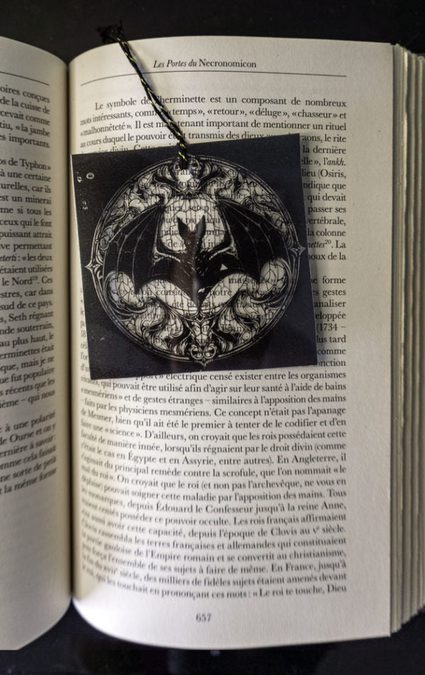 Marque Page Chauve Souris